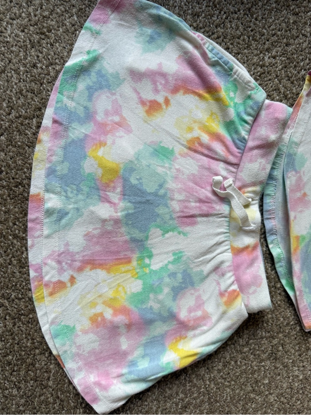 Cat & Jack Pastel Tie-Dye Two-Piece Skort Set (XS) - Picture 3 of 8